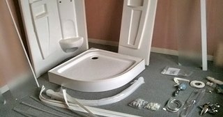 Установка душевой кабины Сосногорск, цена от 3057 руб.